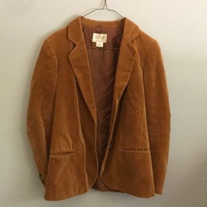 Vintage velvet blazer